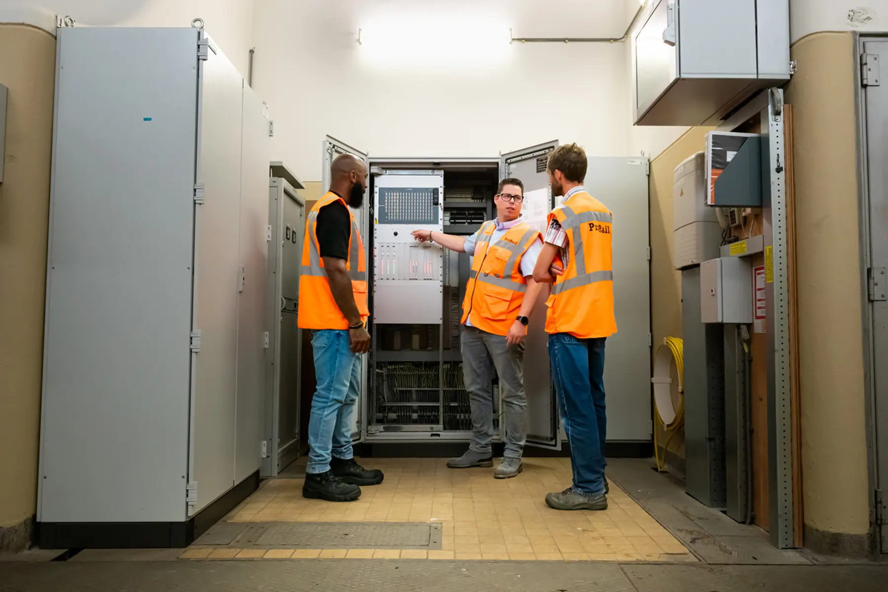 Bedrijfsvoerders in actie